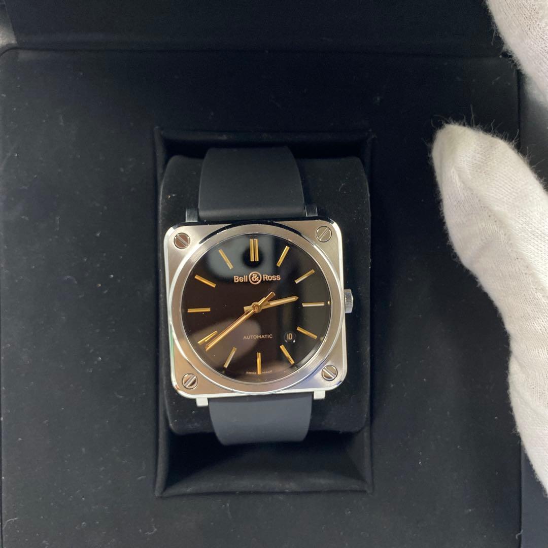 Bell＆Ross ベル＆ロス BR S-92 ブラック スティール 自動巻
