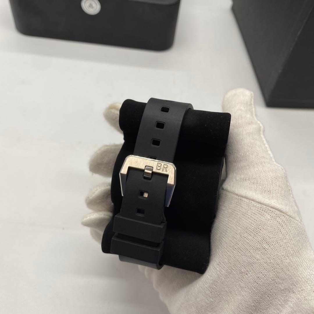 Bell＆Ross ベル＆ロス BR S-92 ブラック スティール 自動巻