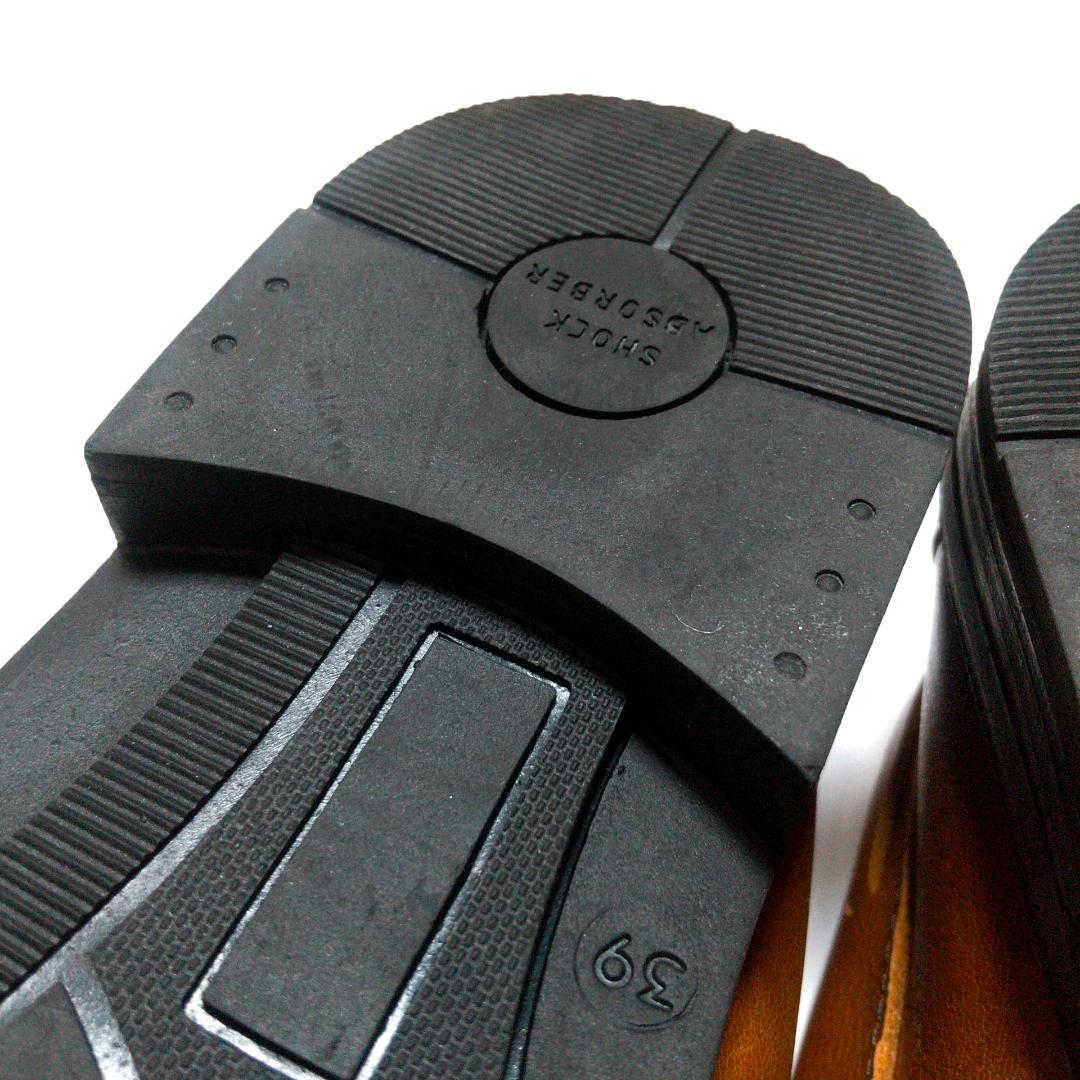 Artesanos アルテサノス モカシン 本革 ブラウン