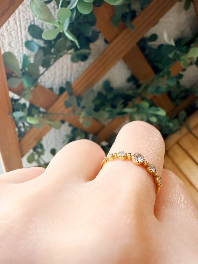 ヴァンドーム青山 k18 ダイヤモンドリング