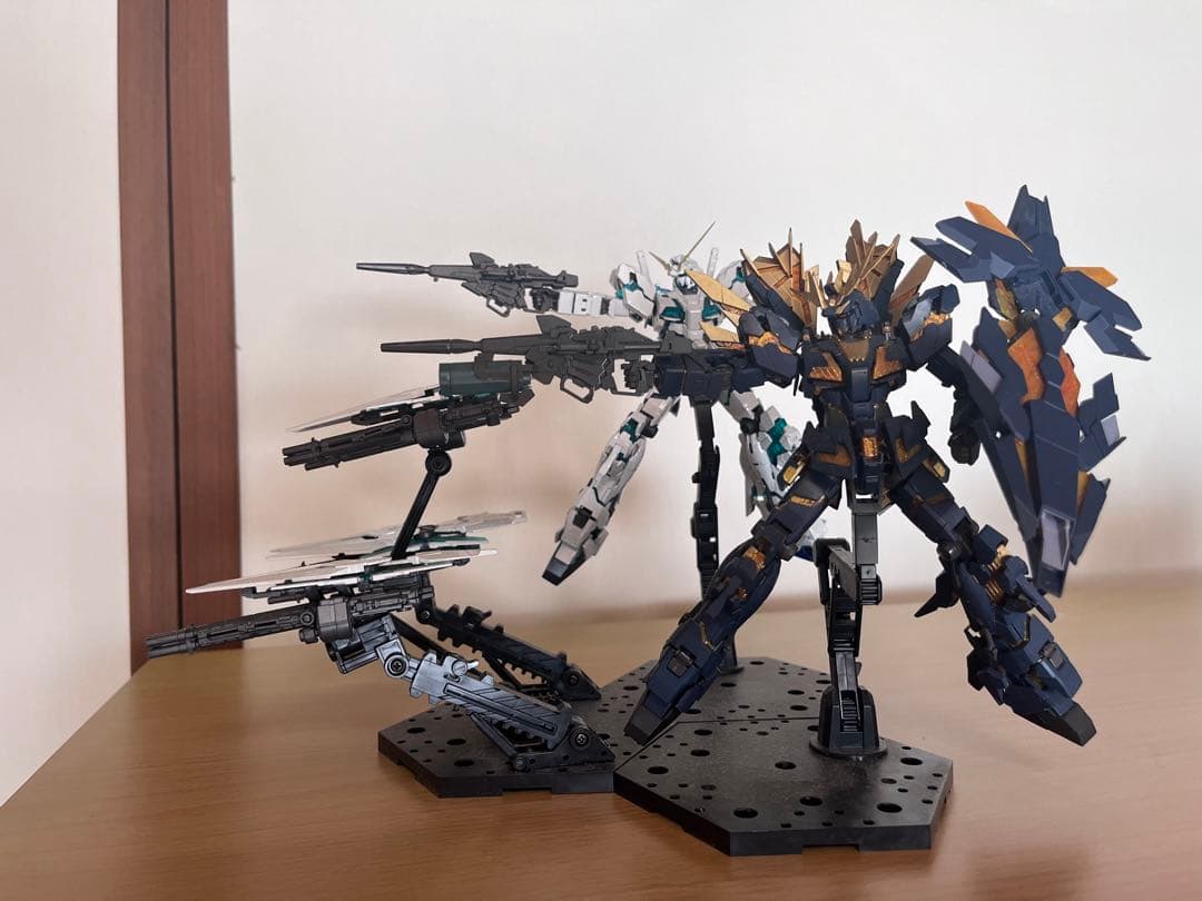 RG ユニコーンガンダム スペシャルコーティングver RG バンシィノルン