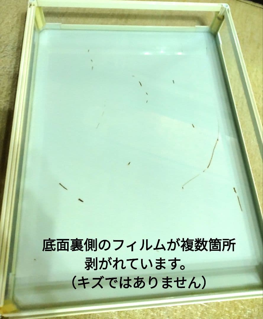 爬虫類、両生類、小動物向け 飼育ケージ サイズ60-45-45 暖突付