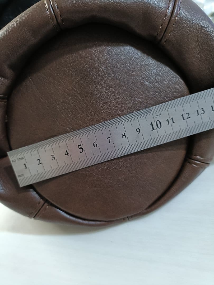 新品　Agnes bロゴ　ブラウン　ショルダーバッグ