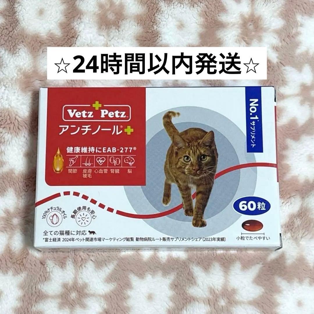 アンチノール猫 アンチノールプラス 猫用 60粒 - メルカリ