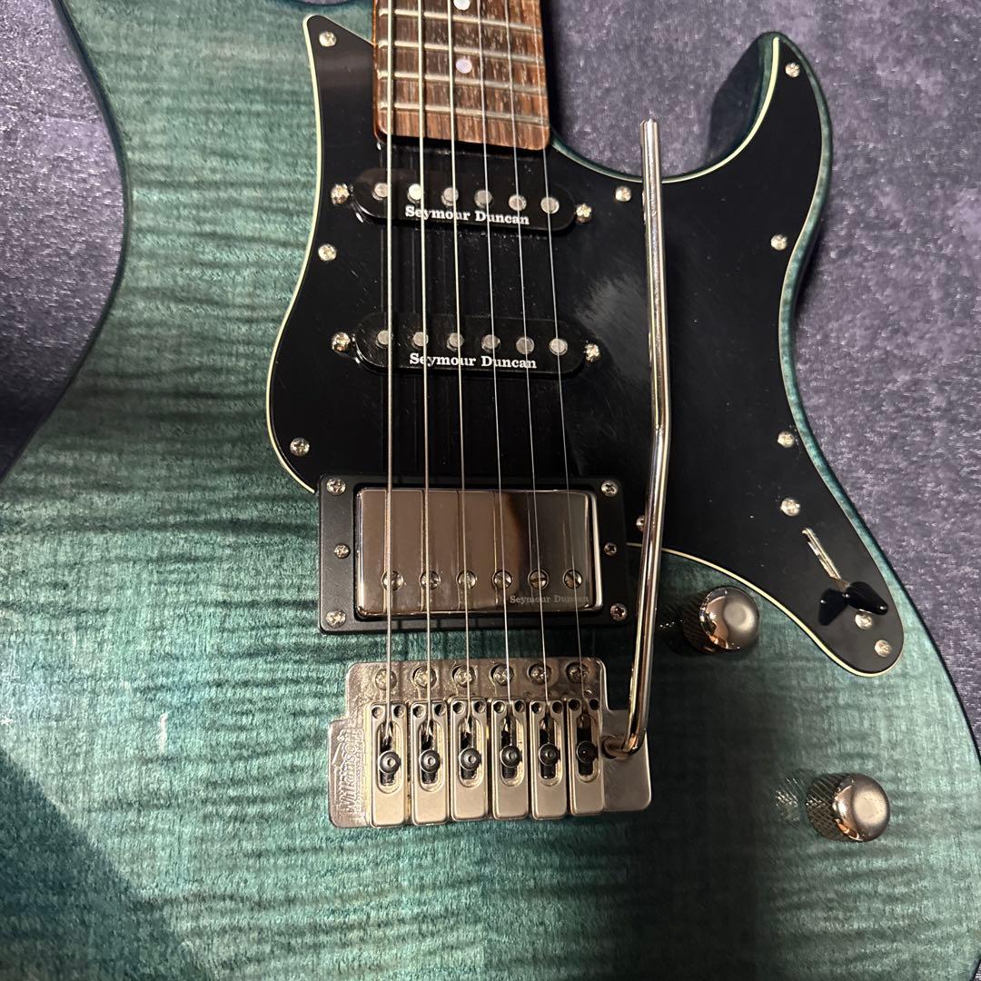 Yamaha PACIFICA 612 ヤマハ ギター アーム ソフトケース付き