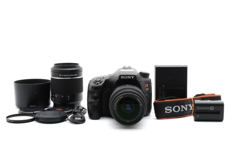 SONY α57 SLT-A57 デジタル一眼 ダブルレンズセット