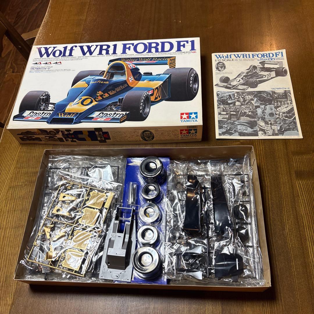 タミヤ オートバイ プラモデル 1/12 Wolf WR1 FORD デカール無 - メルカリ