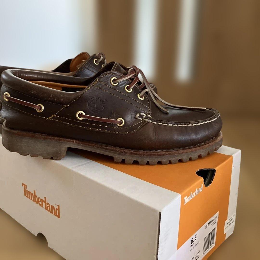 Timberland 3eyeブラウン ティンバーランド スリーアイ 箱付き