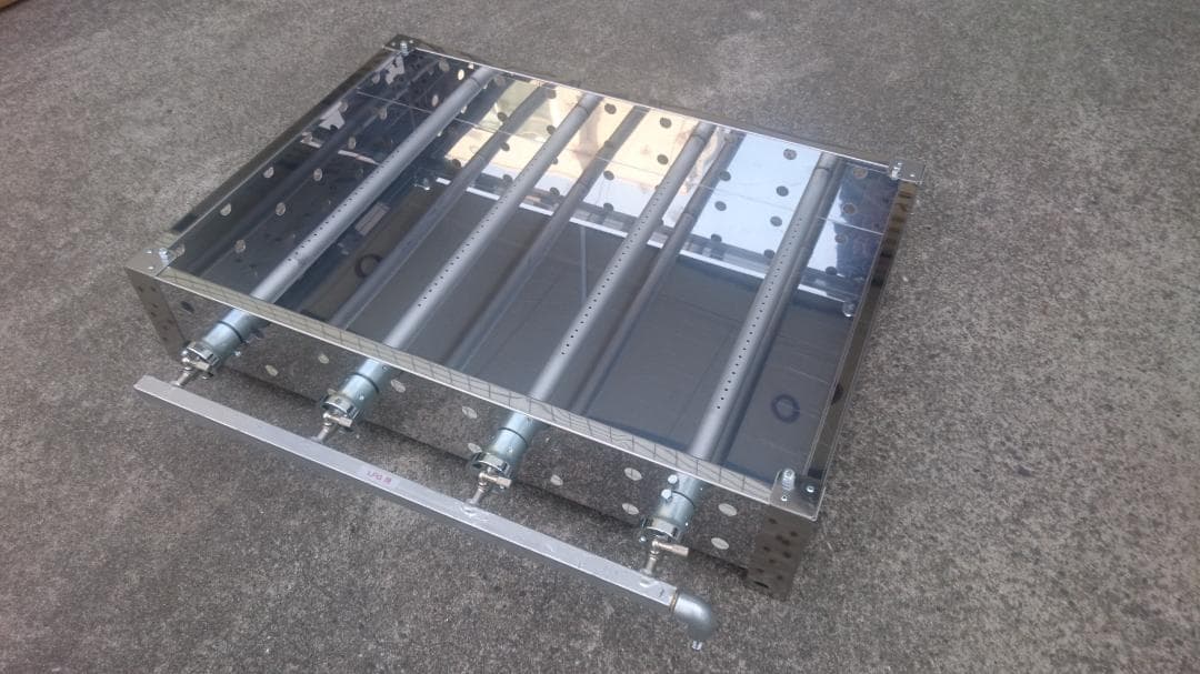 大量調理に 業務用 グリラー 幅750mm 鉄板焼 プロパンガス 屋台 副開業祭