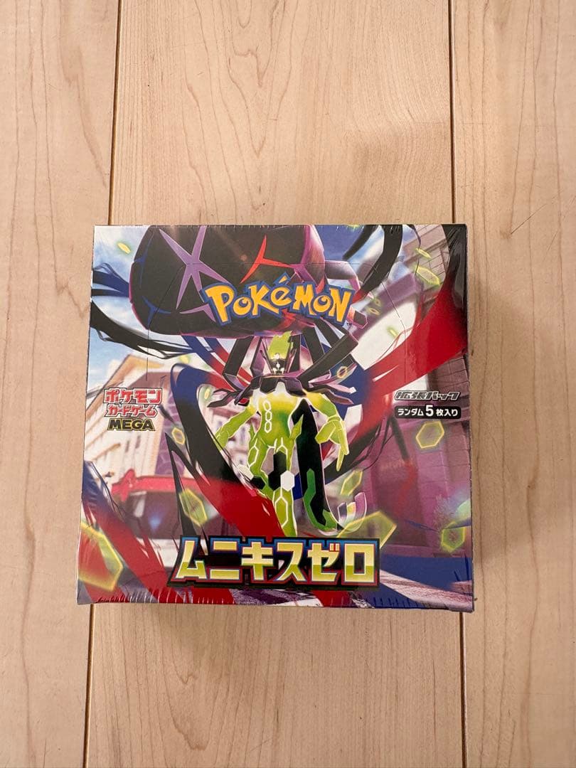 ポケモンカード ムニキスゼロ 未開封BOX シュリンク付き - メルカリ