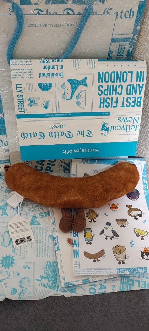 新作 新品 イギリス限定 腸焼きamuseabkes sausage