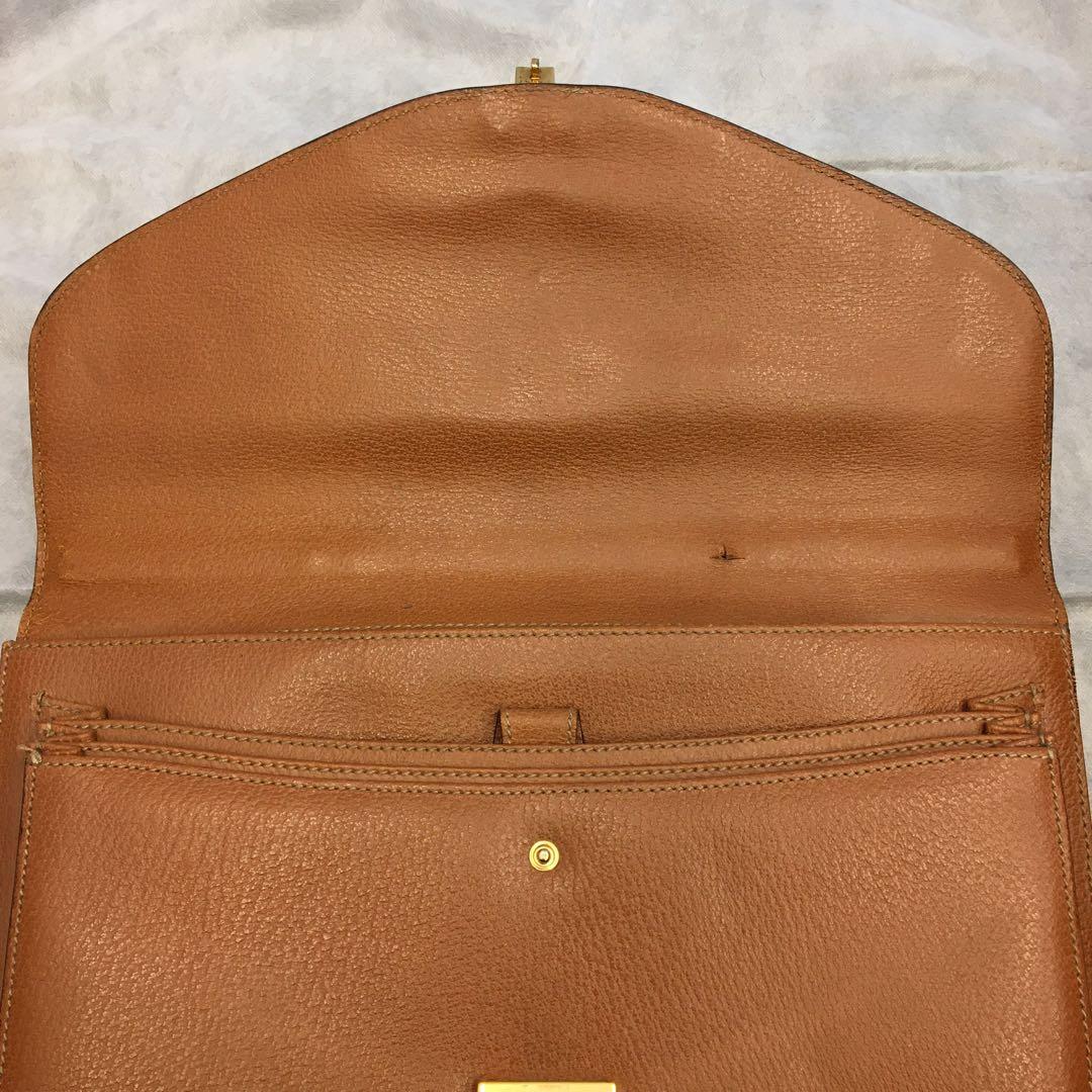 GUCCI グッチ 015 1434 レザー ビジネスバッグ メンズ