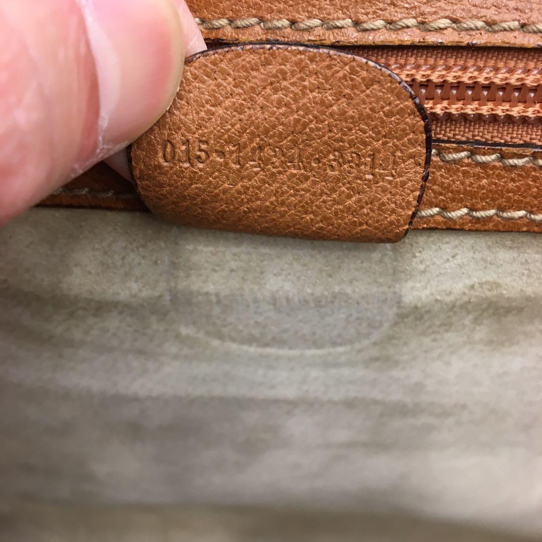 GUCCI グッチ 015 1434 レザー ビジネスバッグ メンズ