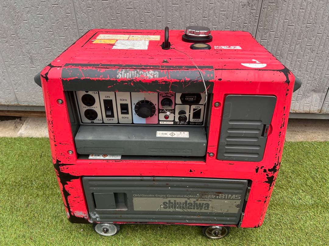 EGW181MS 新ダイワ エンジン溶接機・兼発電機 180A 1台 新ダイワ