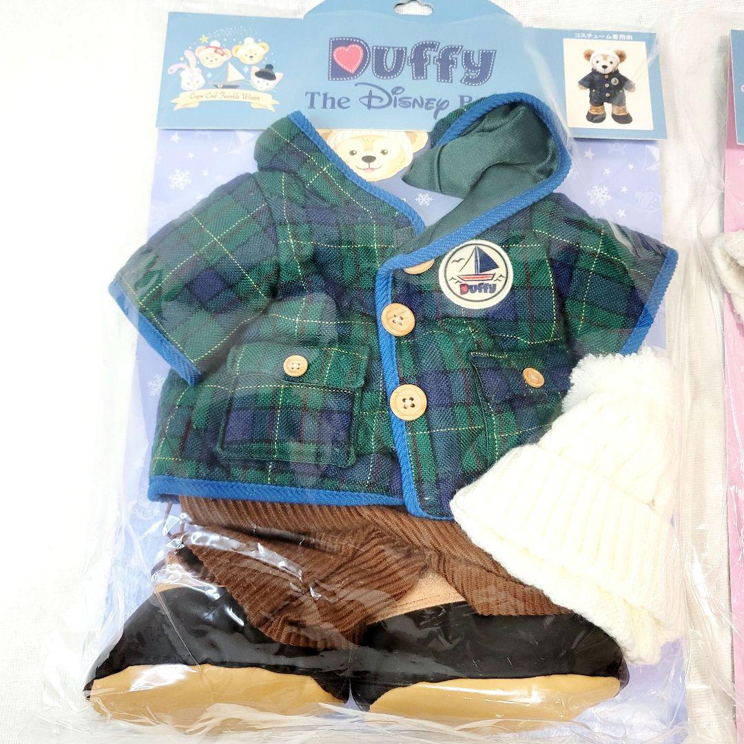 極美品☆2018年ダッフィートゥインクルウィンターぬいぐるみコスチューム公式