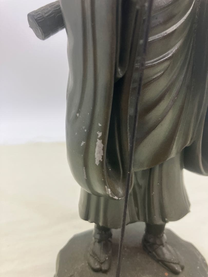 弘法大師 立像 空海 お大師様　修行像 真言宗 高野山　仏教美術 秀雲作