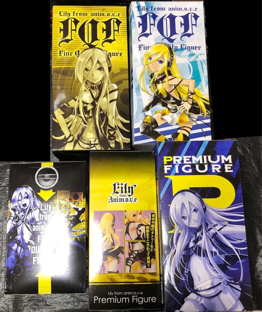 5点セット Lily リリィ プレミアム フィギュア ボカロ プロセカ 美少女