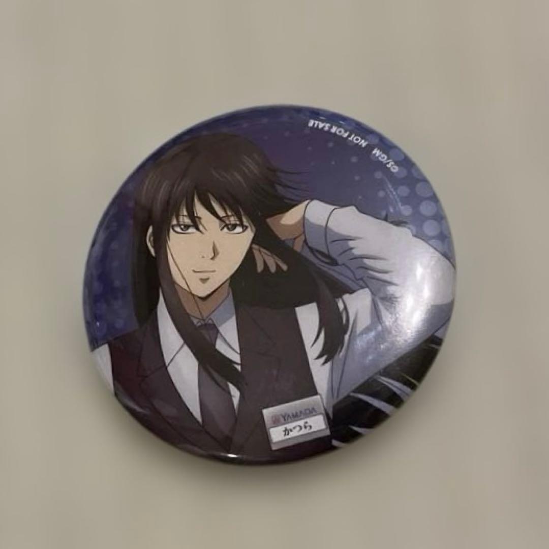 銀魂 ヤマダデンキ 桂小太郎 缶バッジ ヤマダ電機 YAMADA かつら