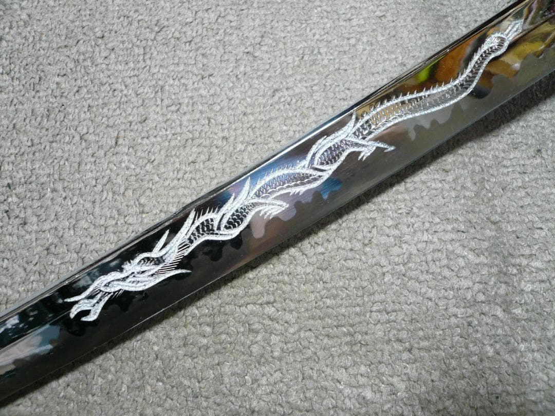 模造刀 龍彫り 梵字 日本刀 脇差