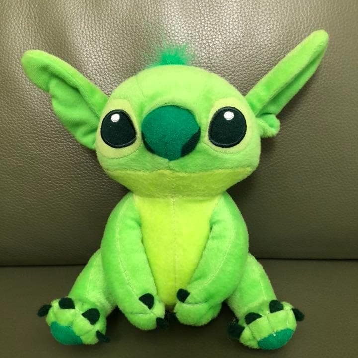 リロ&スティッチ スティッチ タイ限定販売 ぬいぐるみ グリーン/ブルー