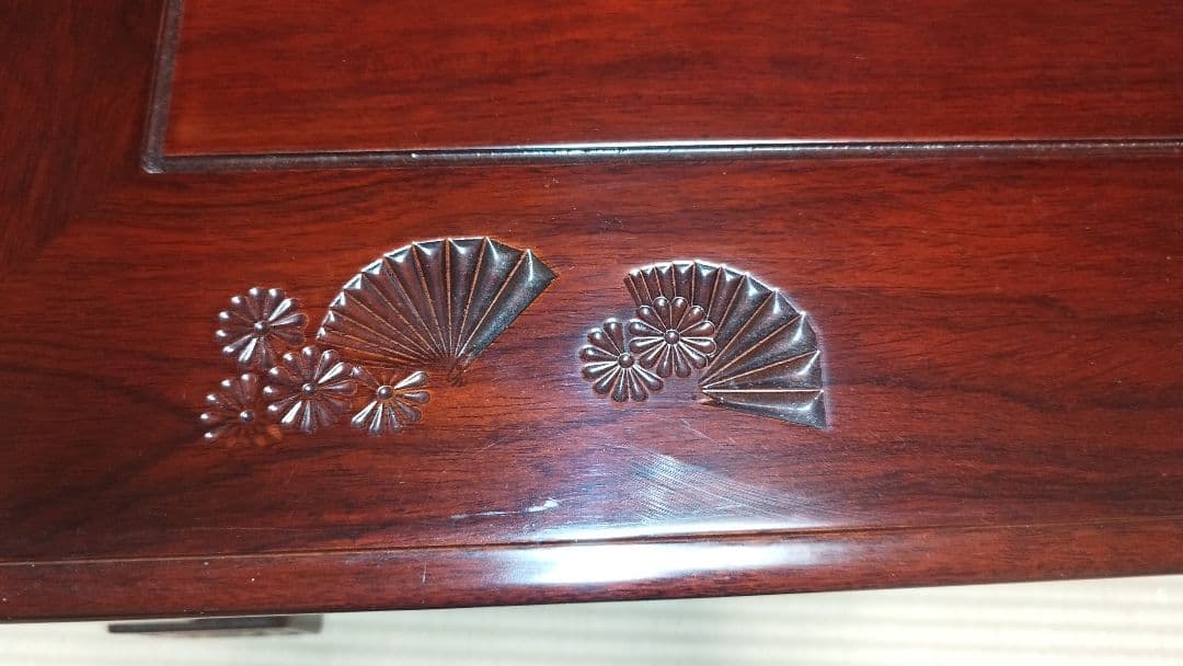 直接引取】【 昭和レトロ 】高級 座卓 ローテーブル 2セット 美術品