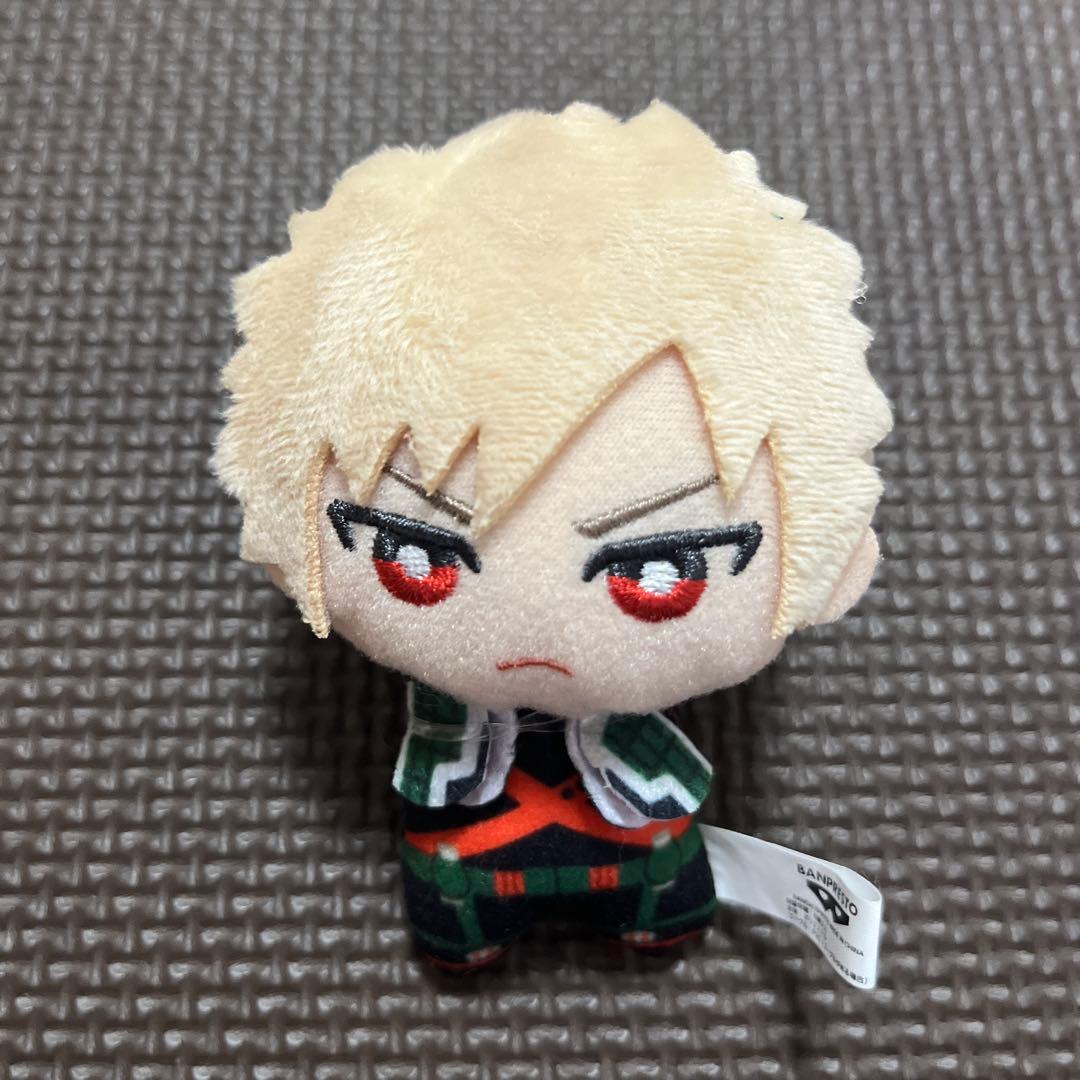 ヒロアカ ナムコ限定 ちみっともぬい 特典 クリアカード 爆豪勝己