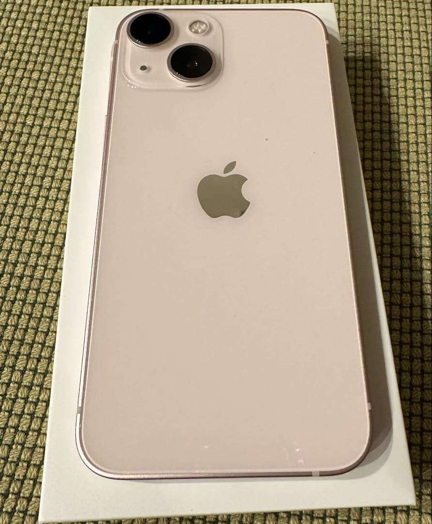 iPhone 13mini 128GB ピンク SIMフリー バッテリー100%