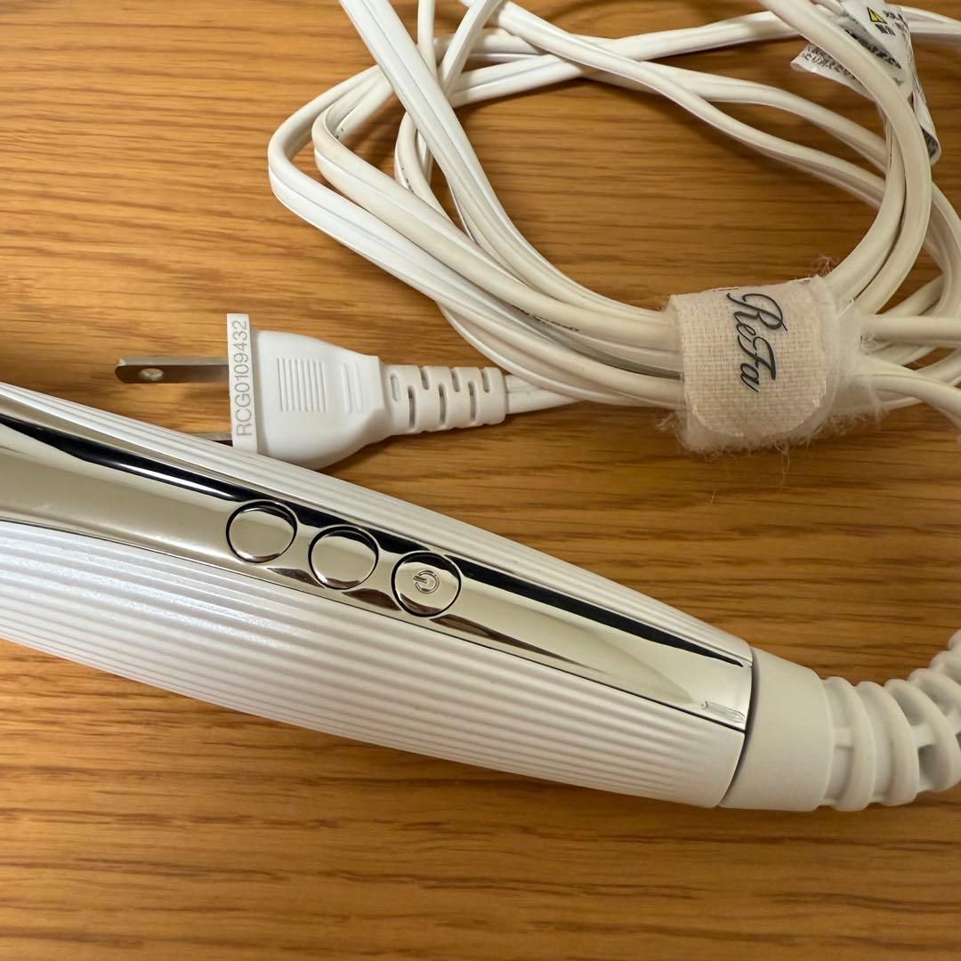 ReFa カールヘアアイロン ホワイト 26mm