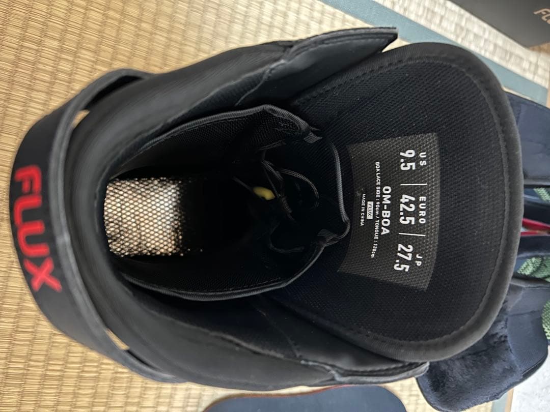 FLUX スノーボードブーツ OM-BOA 27.5cmカカトが浮かないパッド付