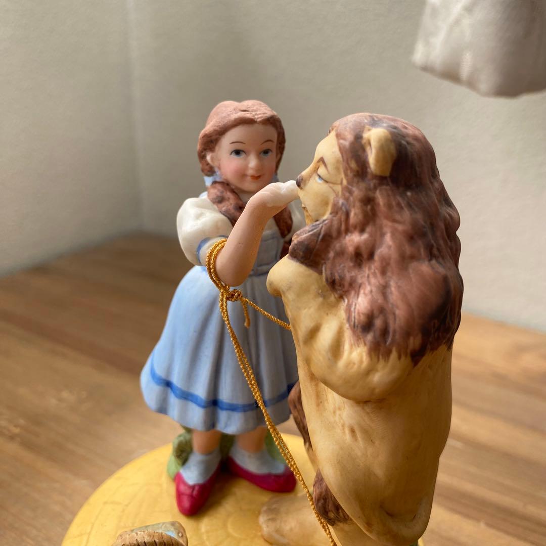 レア　オズの魔法使い セキグチ　オルゴール　タグ付　ドロシー　ライオン