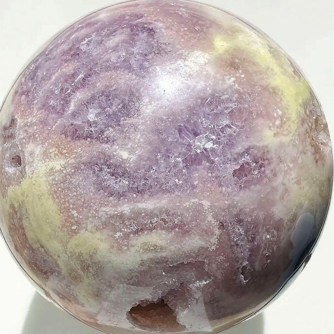 ★★★最終特価【ピンクアメジスト BIG スフィア 約1.4kg 10.5cm