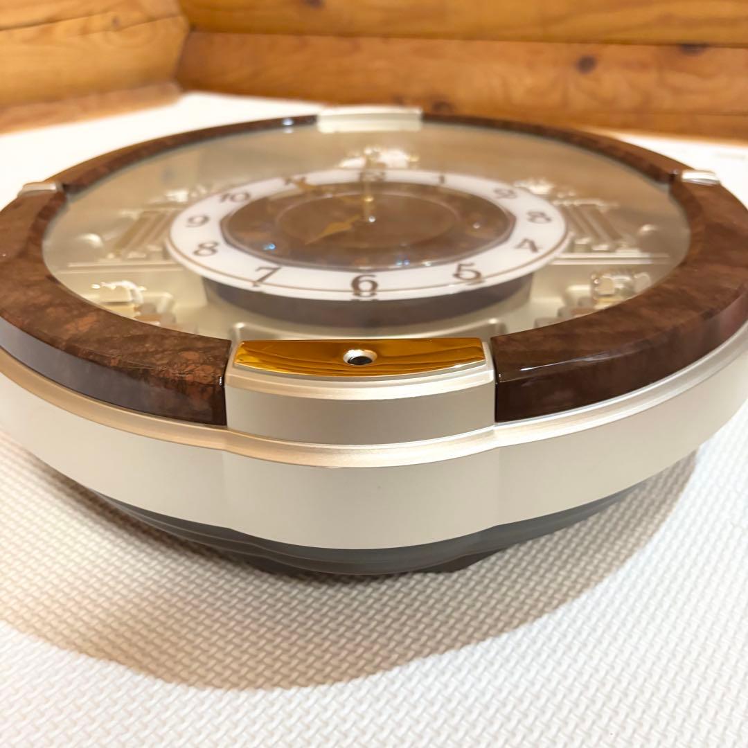 【廃盤品】SEIKO セイコー からくり 掛け時計 電波時計 30曲収録
