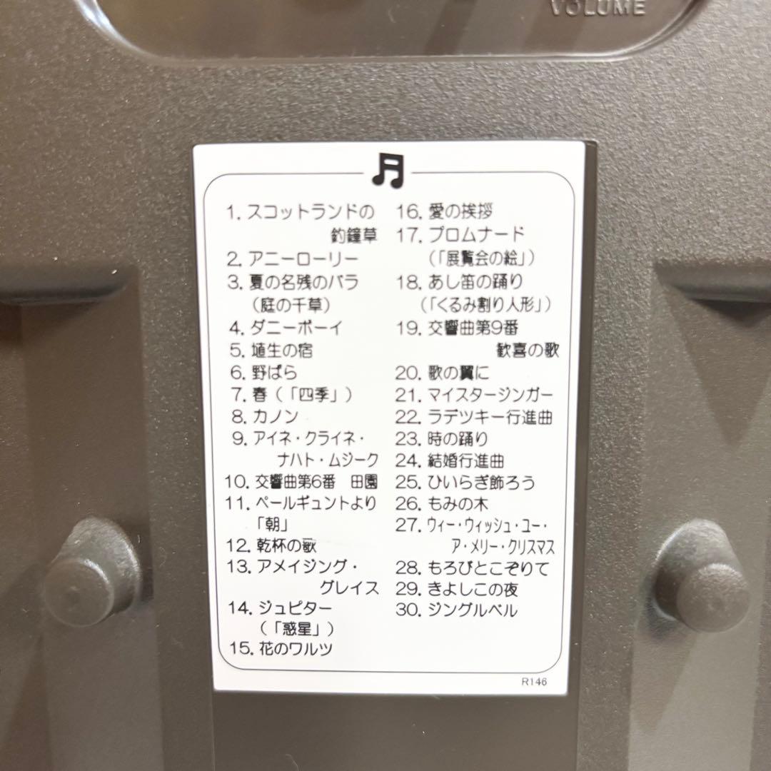 【廃盤品】SEIKO セイコー からくり 掛け時計 電波時計 30曲収録