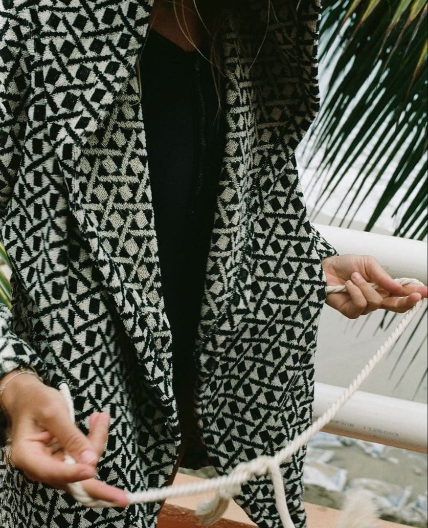 新品未使用　SEEA シーア　ポンチョ　タオルガウン