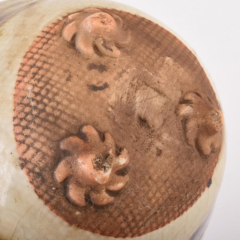 和食器 尾張 御深井焼焼 貝形向付 五客 時代箱付