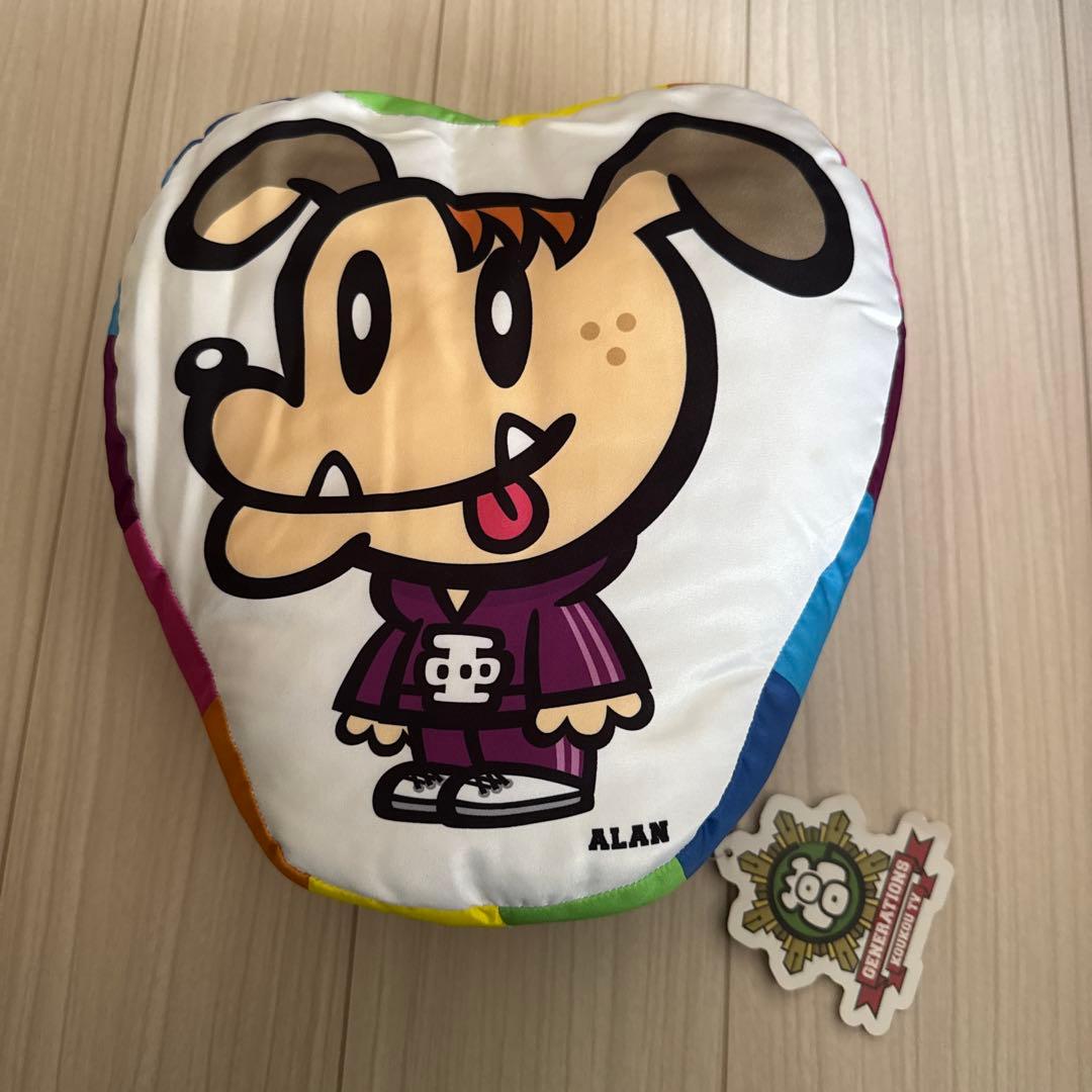 GENERATIONS白濱亜嵐 GENE犬クッション - メルカリ