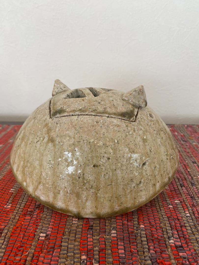 東直人 作 灰釉香炉 第32回伝統工芸陶芸部会展(平成16