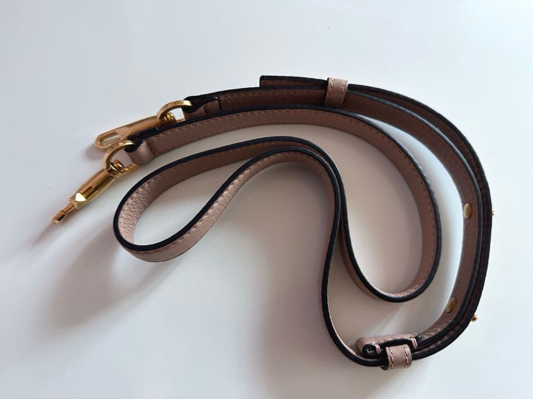 【美品】VALENTINO ヴァレンティノ 2WAYバッグ　ベビーピンク