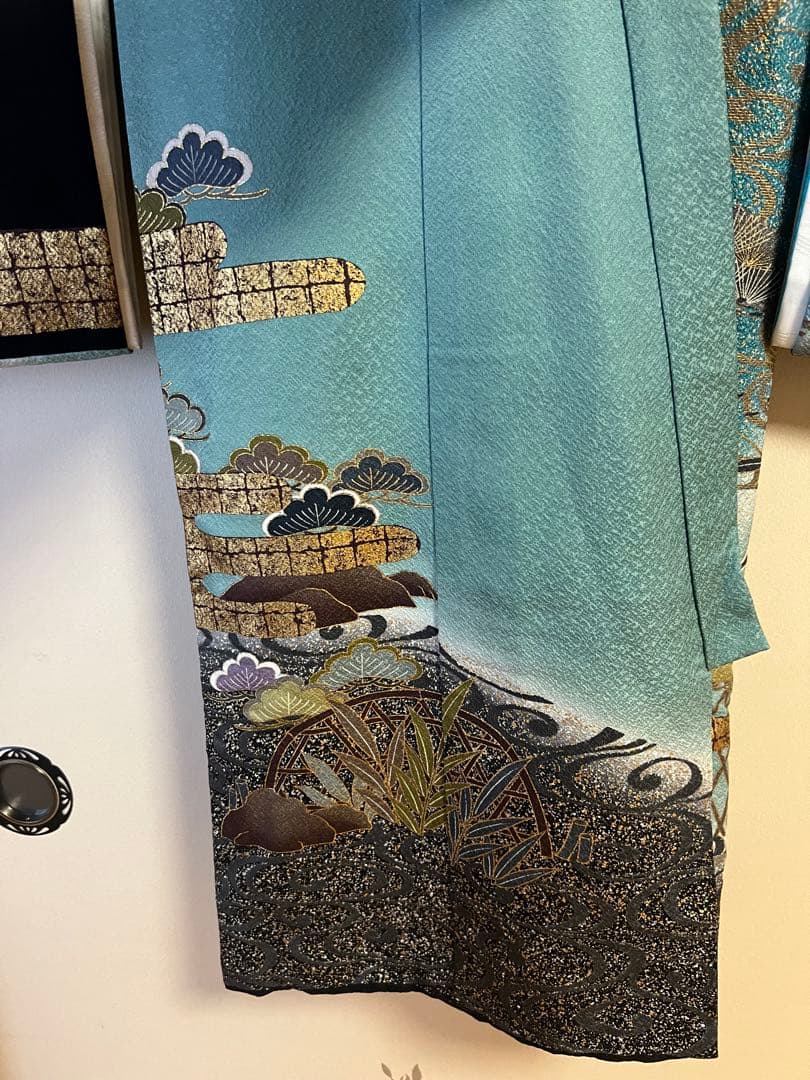 【美品】専用 鷲の飛翔模様 高品質七五三着物