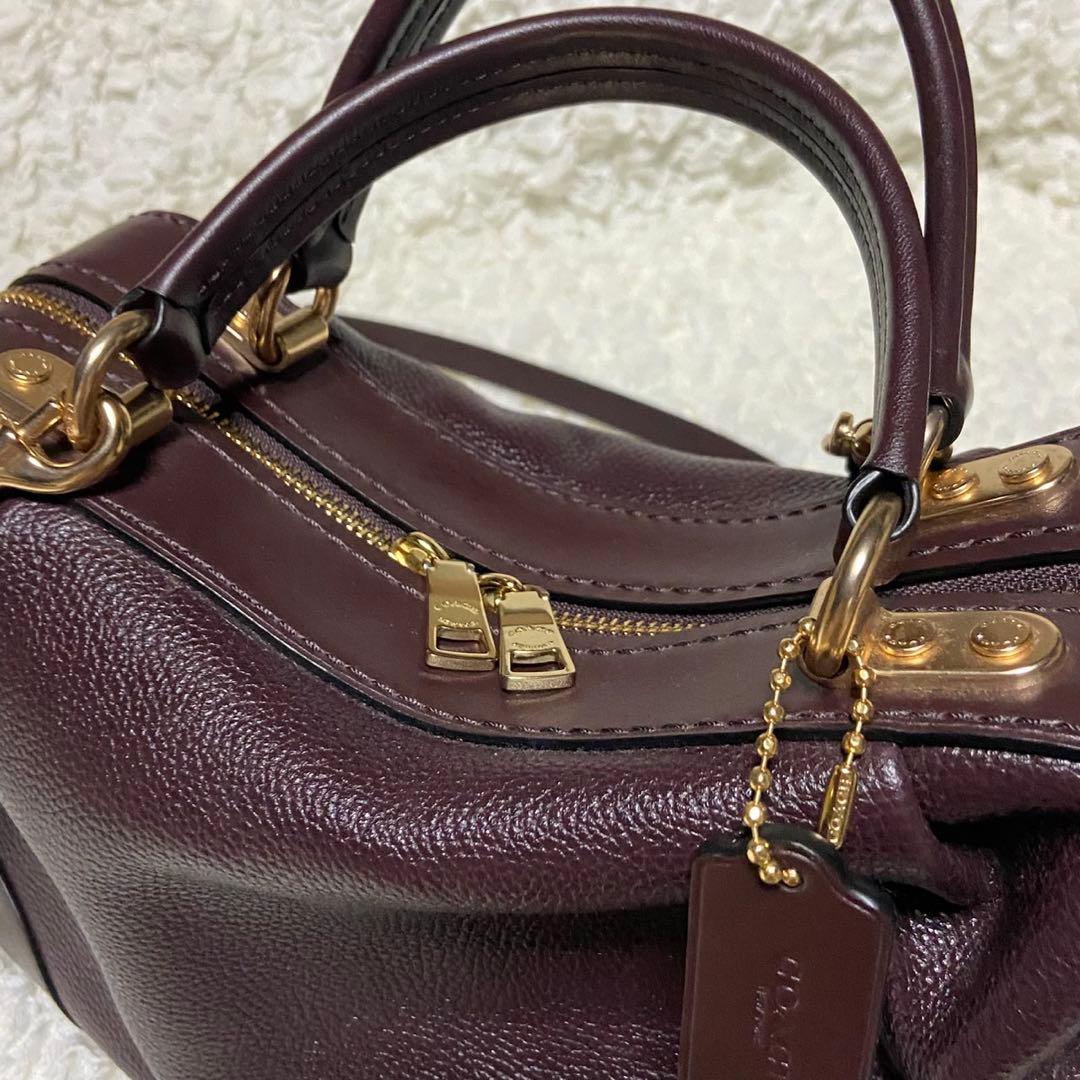 COACH レーン サッチェル 2way ハンドバッグ