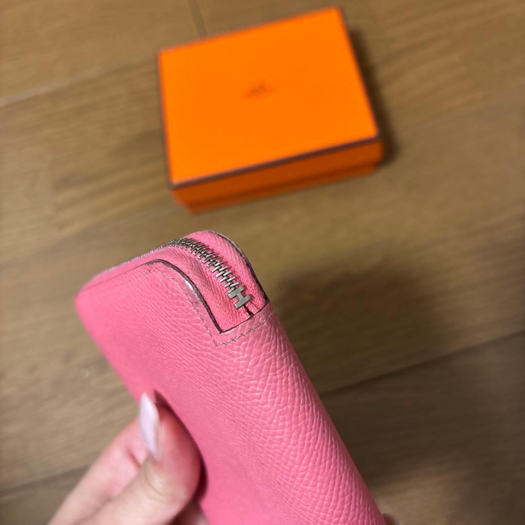 HERMES アザップ コンパクト シルクイン 財布