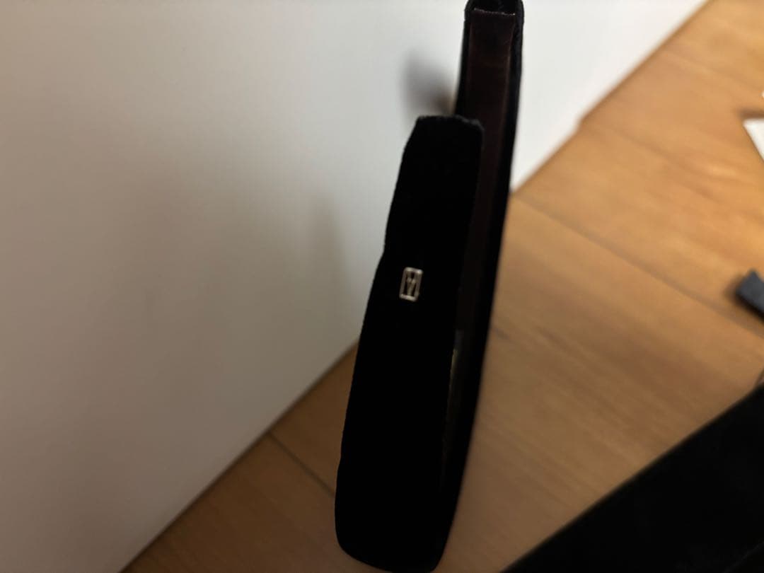 【未使用】アレクサンドル ドゥ パリ マッキントッシュ ベロア カチューシャ 黒