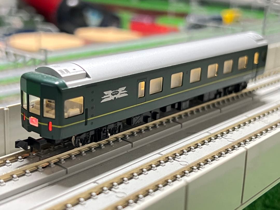 【TOMIX】24系トワイライトエクスプレス　ジャンクフルセット（一部室内灯付）