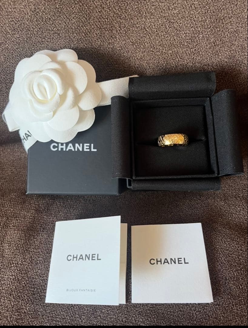 新品 シャネル リング 指輪 CCマーク　CHANEL コスチュームジュエリー