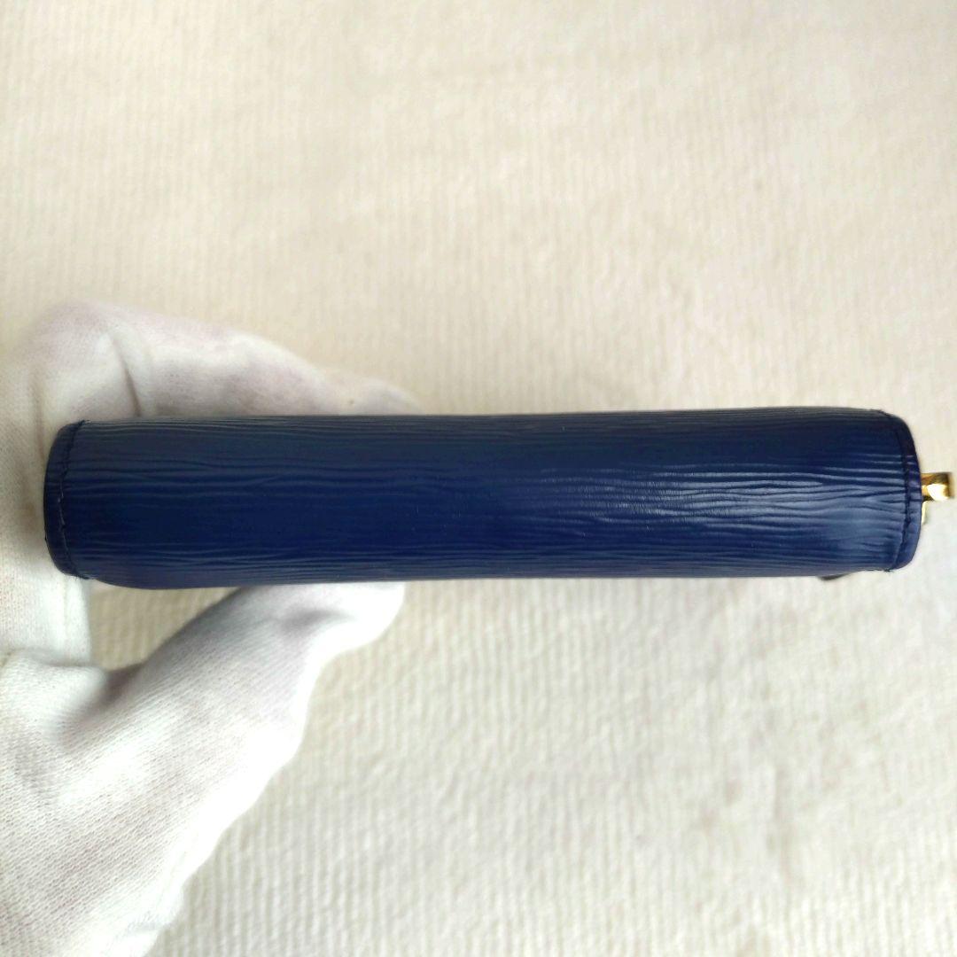 PRADA ケース ヴイッテロムーブ ネイビー ゴールドロゴ