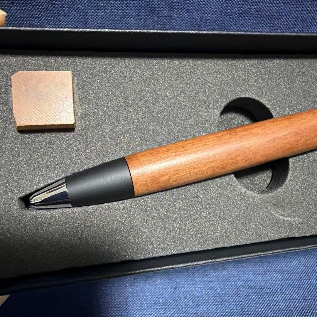 野原工芸 棗 ボールペン スタンダード シルバー SANZOクリップ なつめ