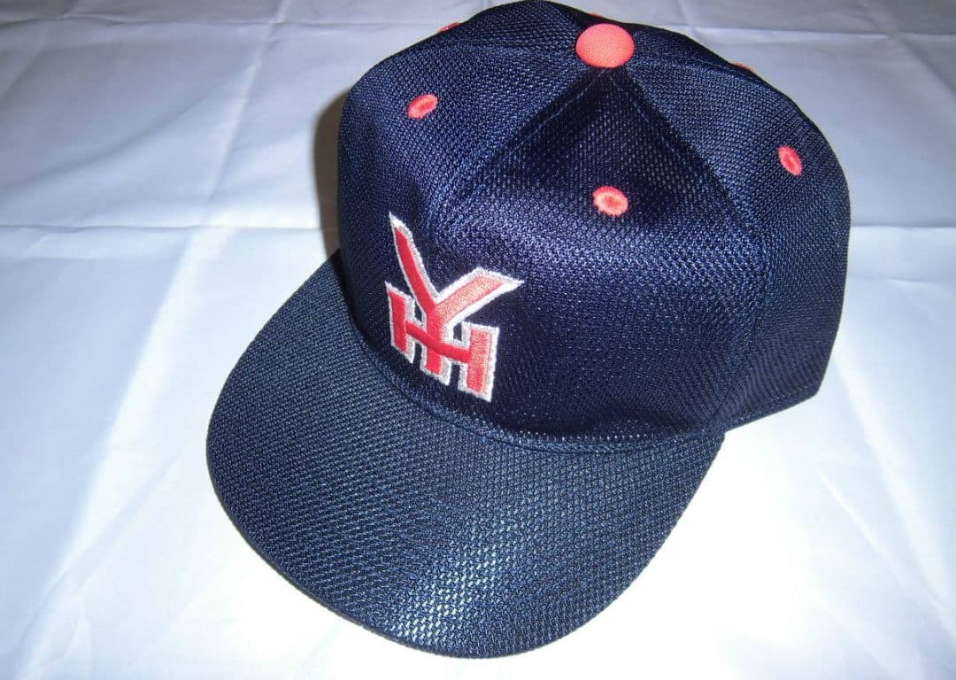 横浜高校 帽子 横浜高校 応援グッズ ネイビー ☆ 帽子 Hi-Gold【57】