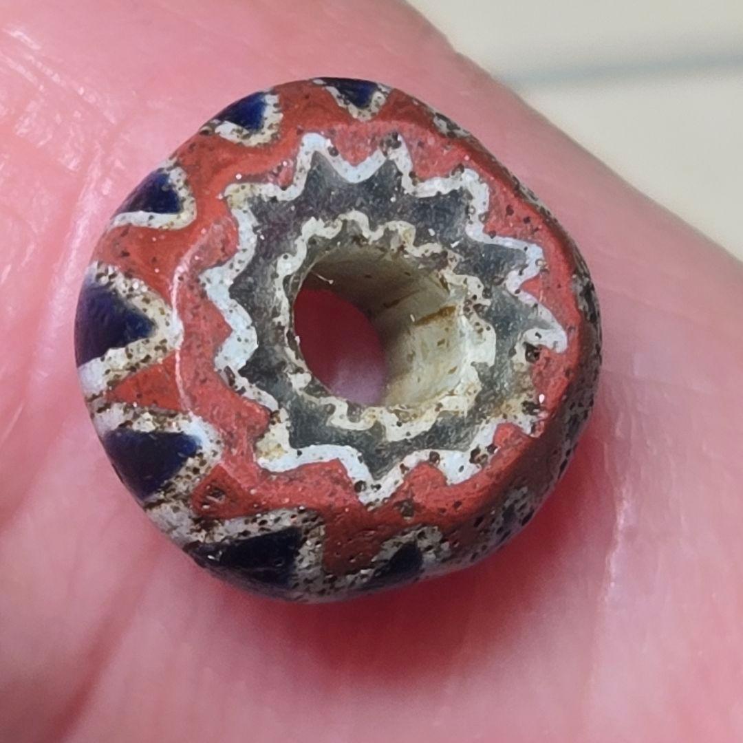 内径広め 小粒 7層シェブロンビーズ goro's等のカスタムに 9