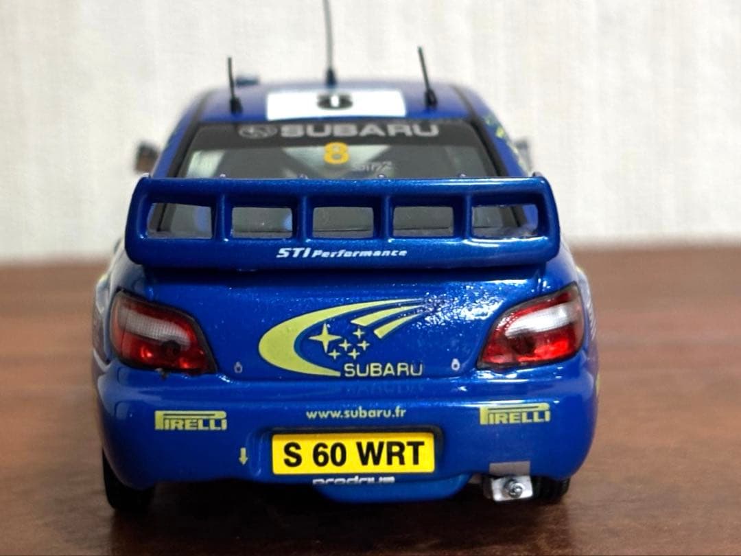 トミ.マキネン SUBARU WRX STI ミニカー ラリーカー仕様