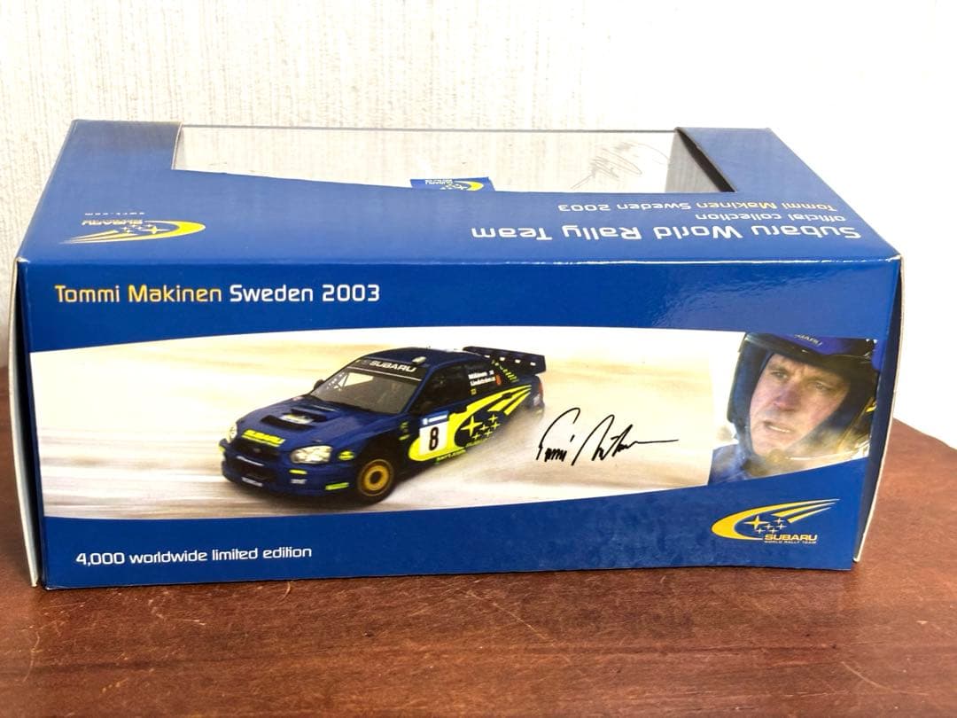 トミ.マキネン SUBARU WRX STI ミニカー ラリーカー仕様